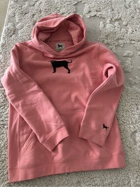Youth XL black dog Hoodie Sweatshirt